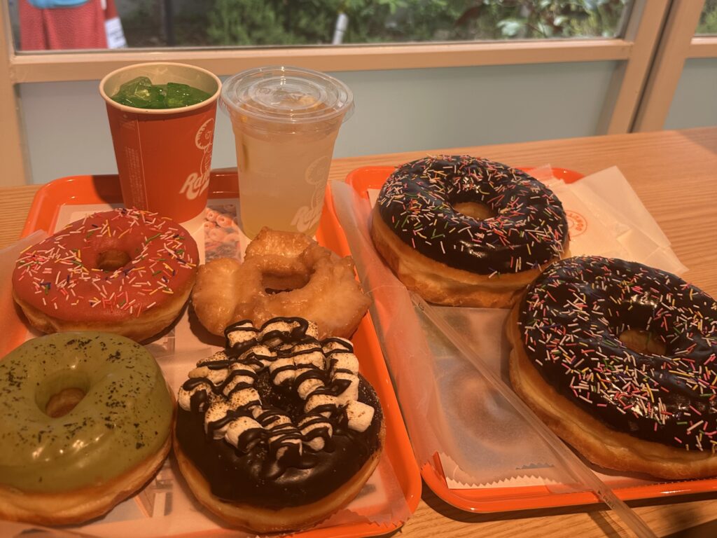 実際のドーナツ