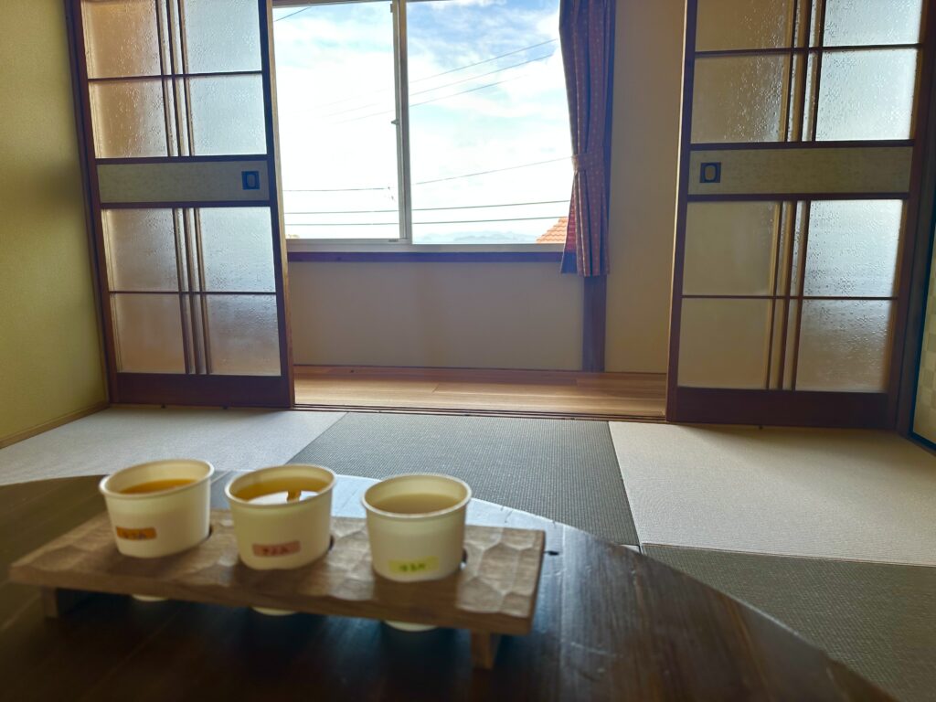 柑橘ストレートジュースの飲み比べ3種