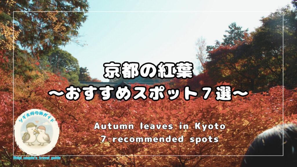 京都の紅葉おすすめスポット