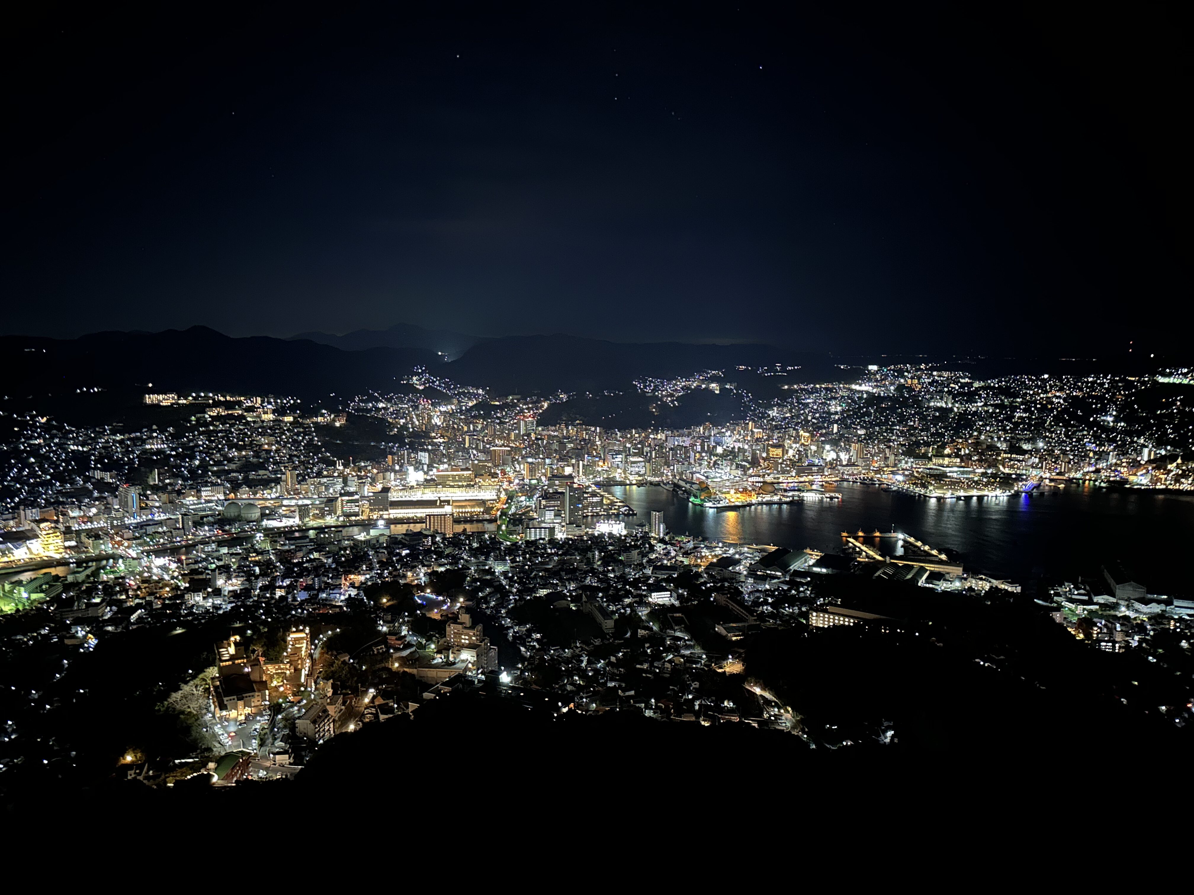 稲佐山の夜景