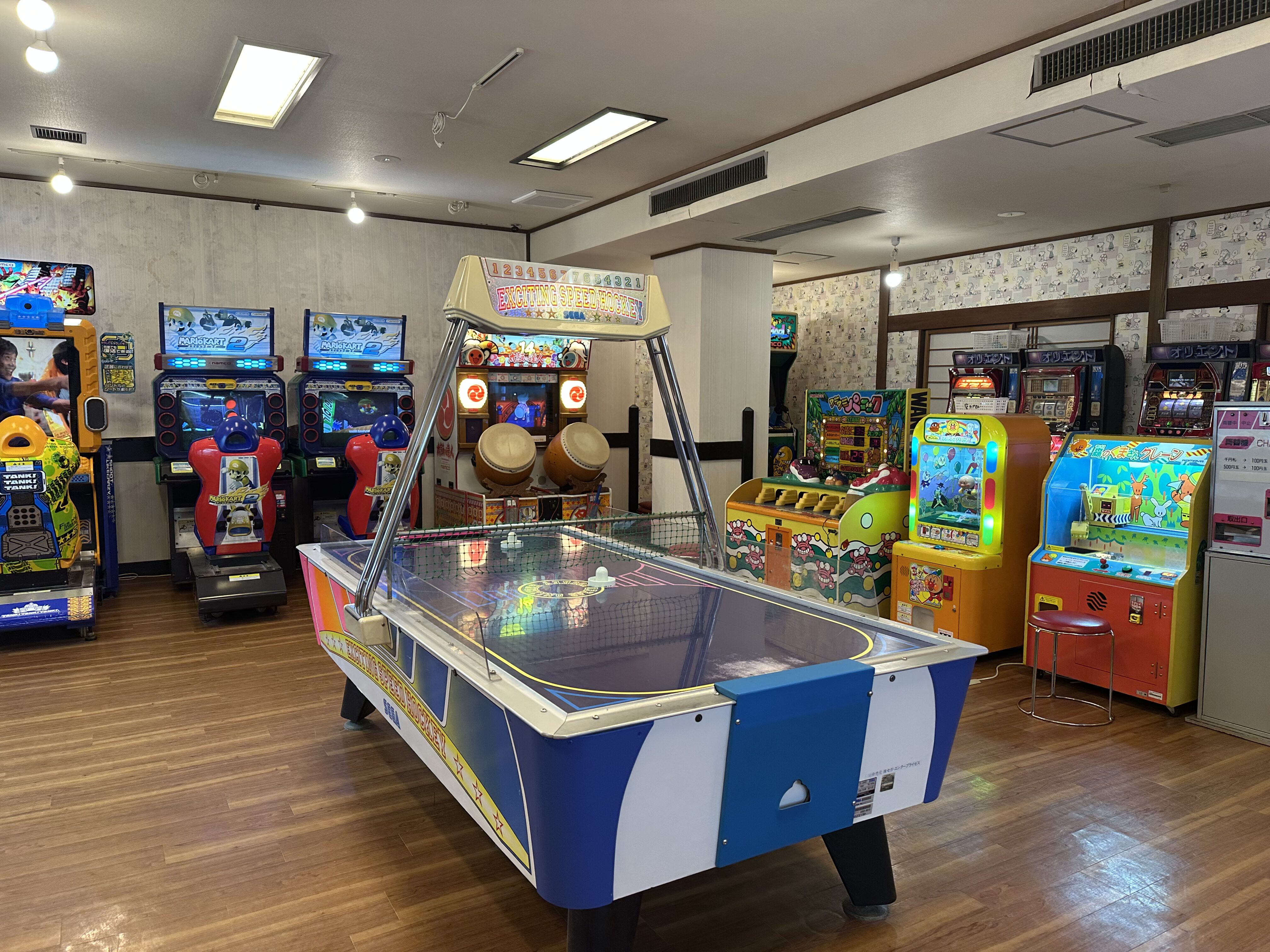 東山パークホテルのゲーセン