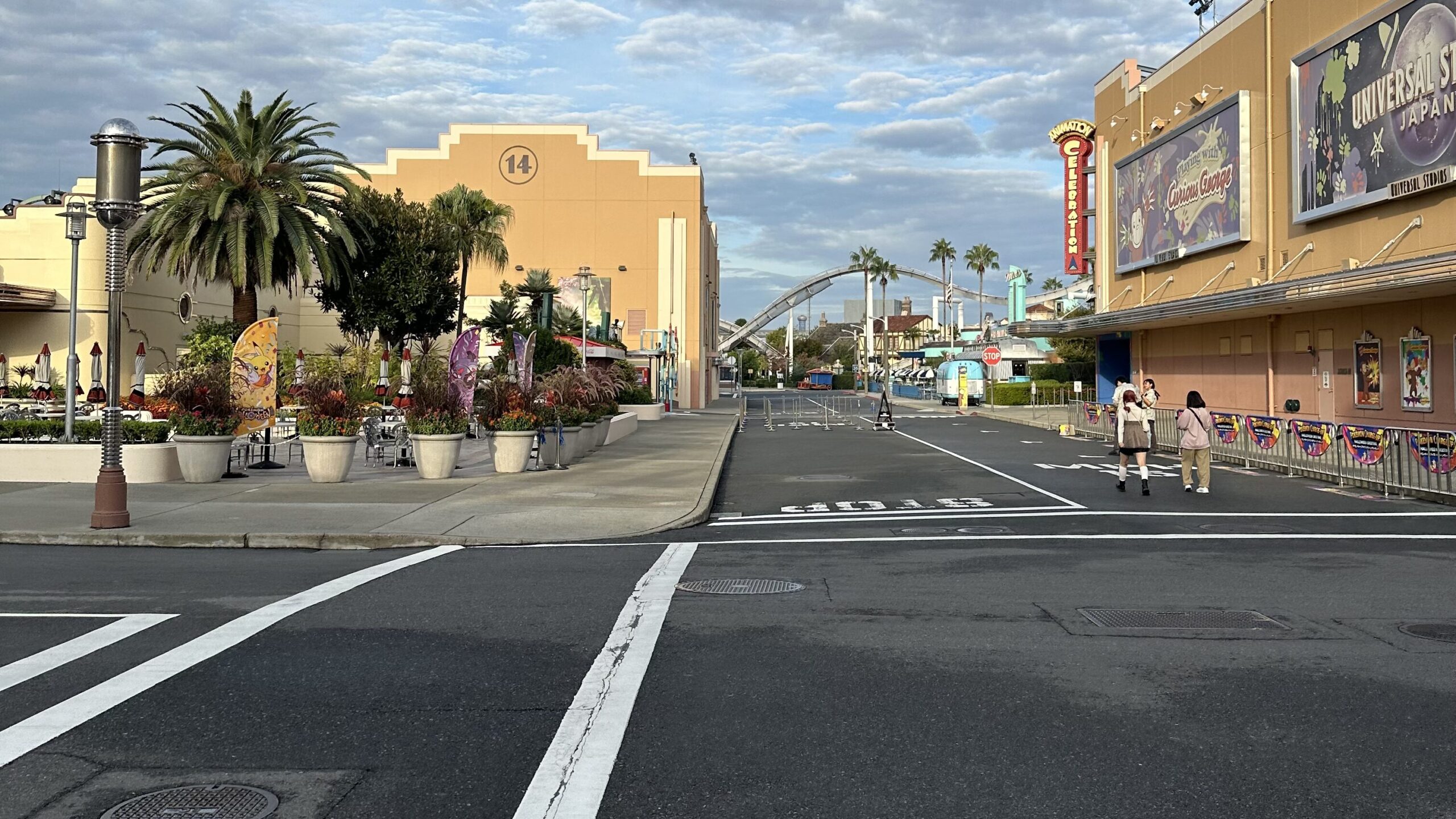 開園直後のUSJ(ハロウィン中)