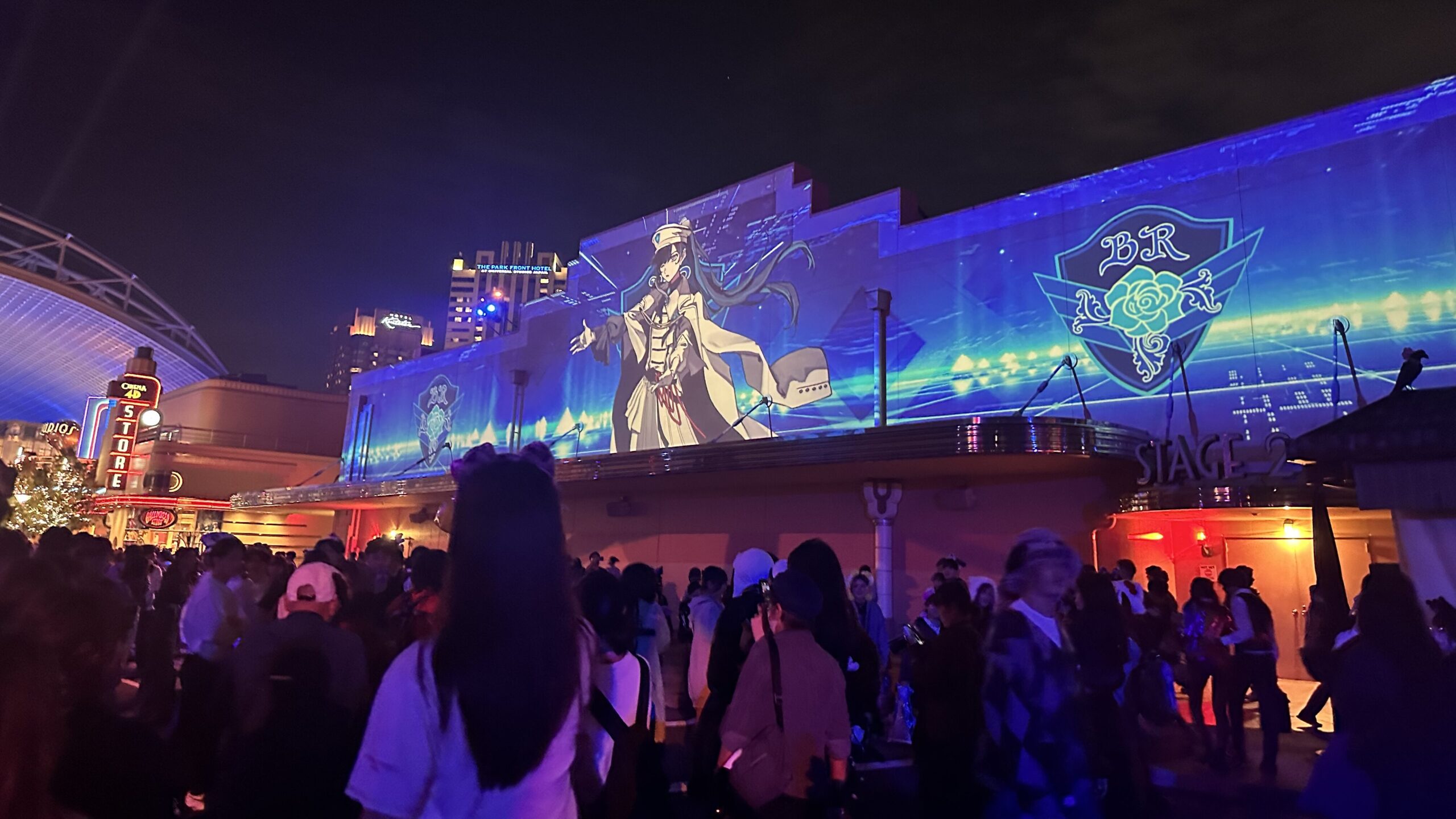 ハロウィン中のUSJ。