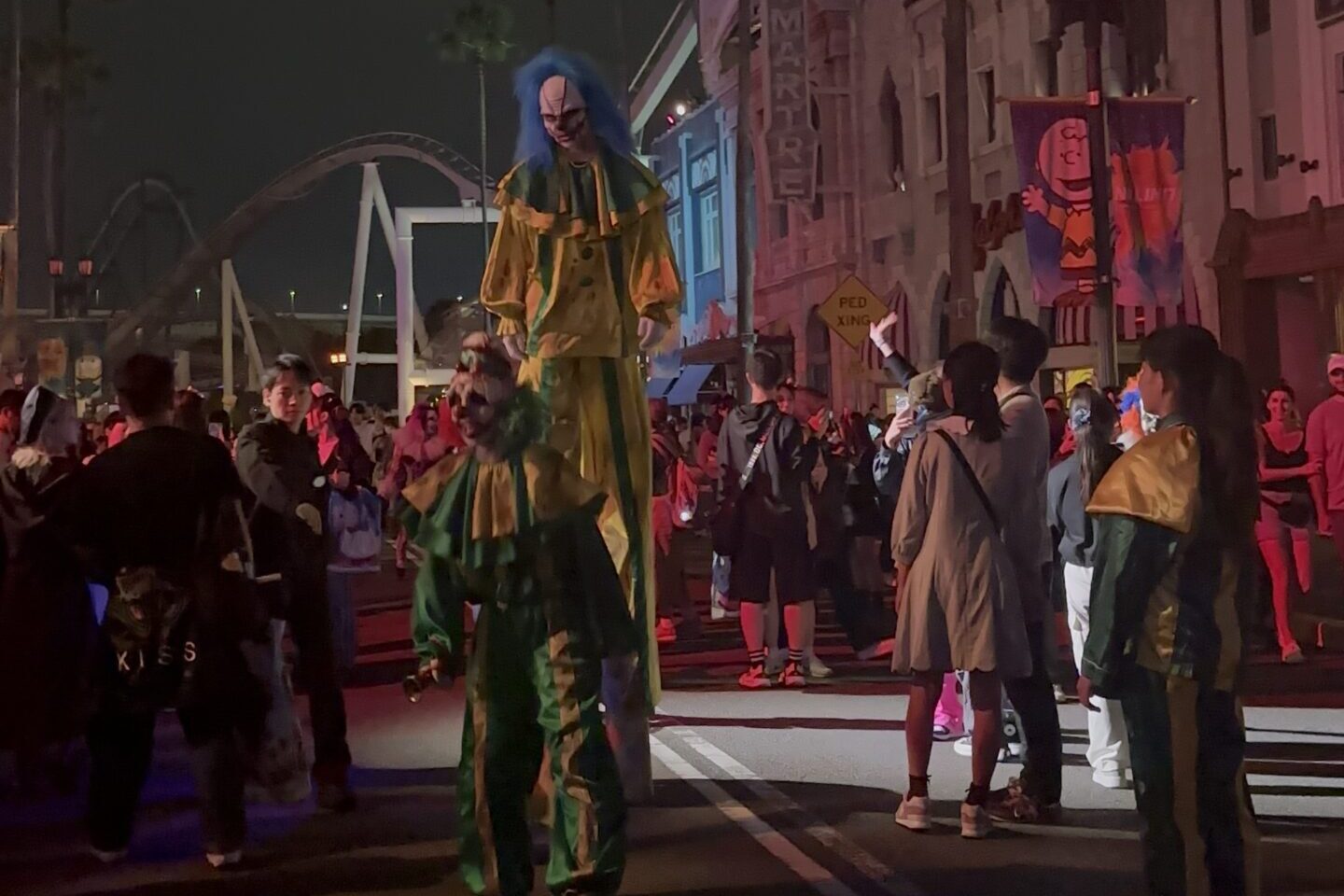 ハロウィン中のUSJ。