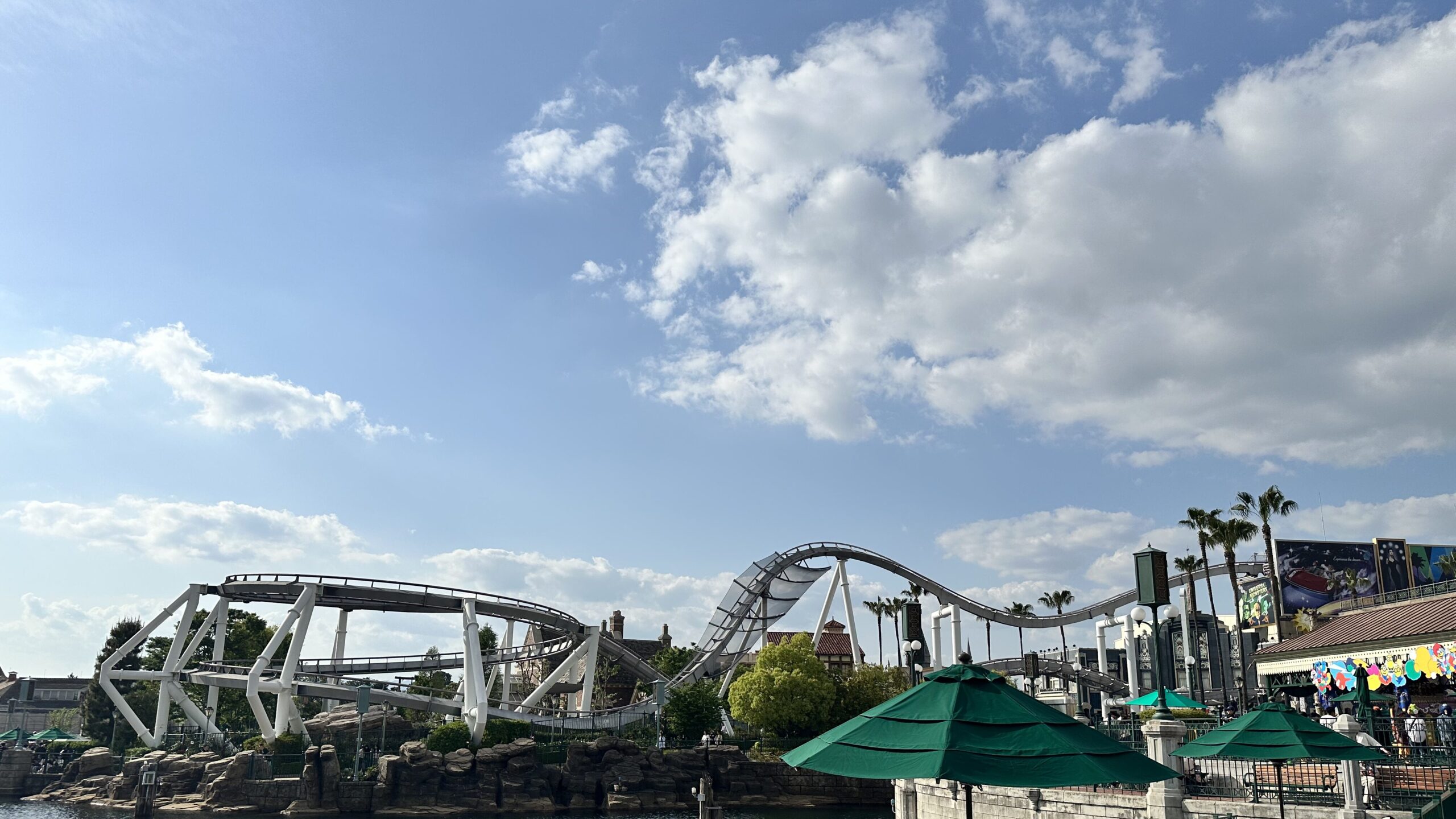 USJのパーク内の景色
