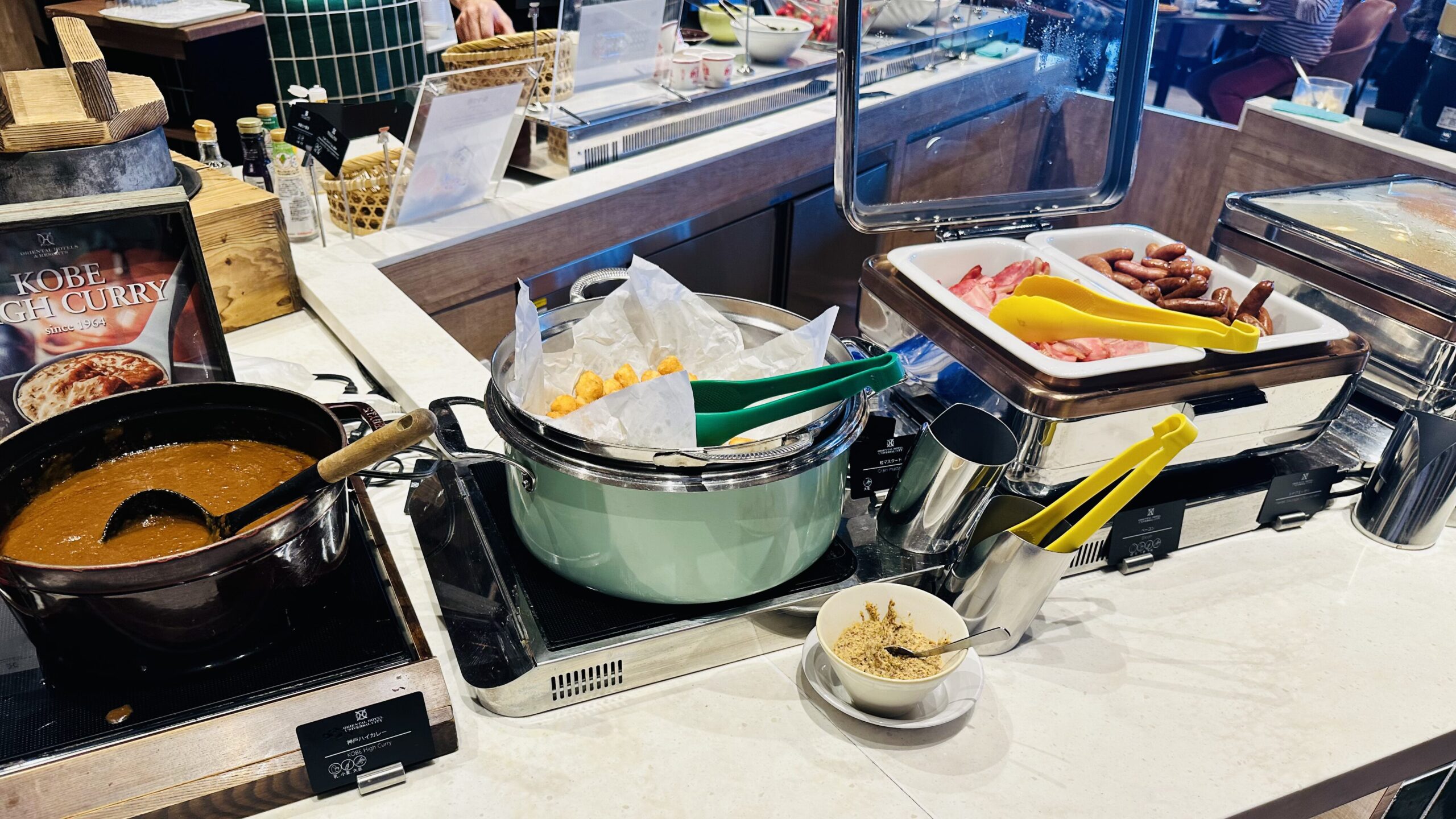 オリエンタルホテル・ユニバーサルシティのレストラン会場。