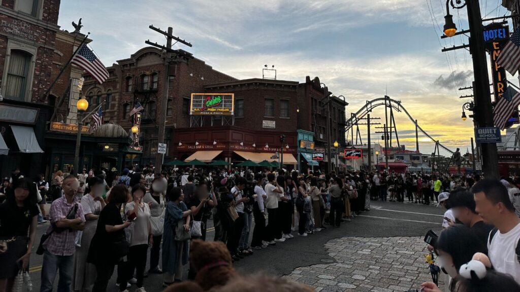 ハロウィン中のUSJ