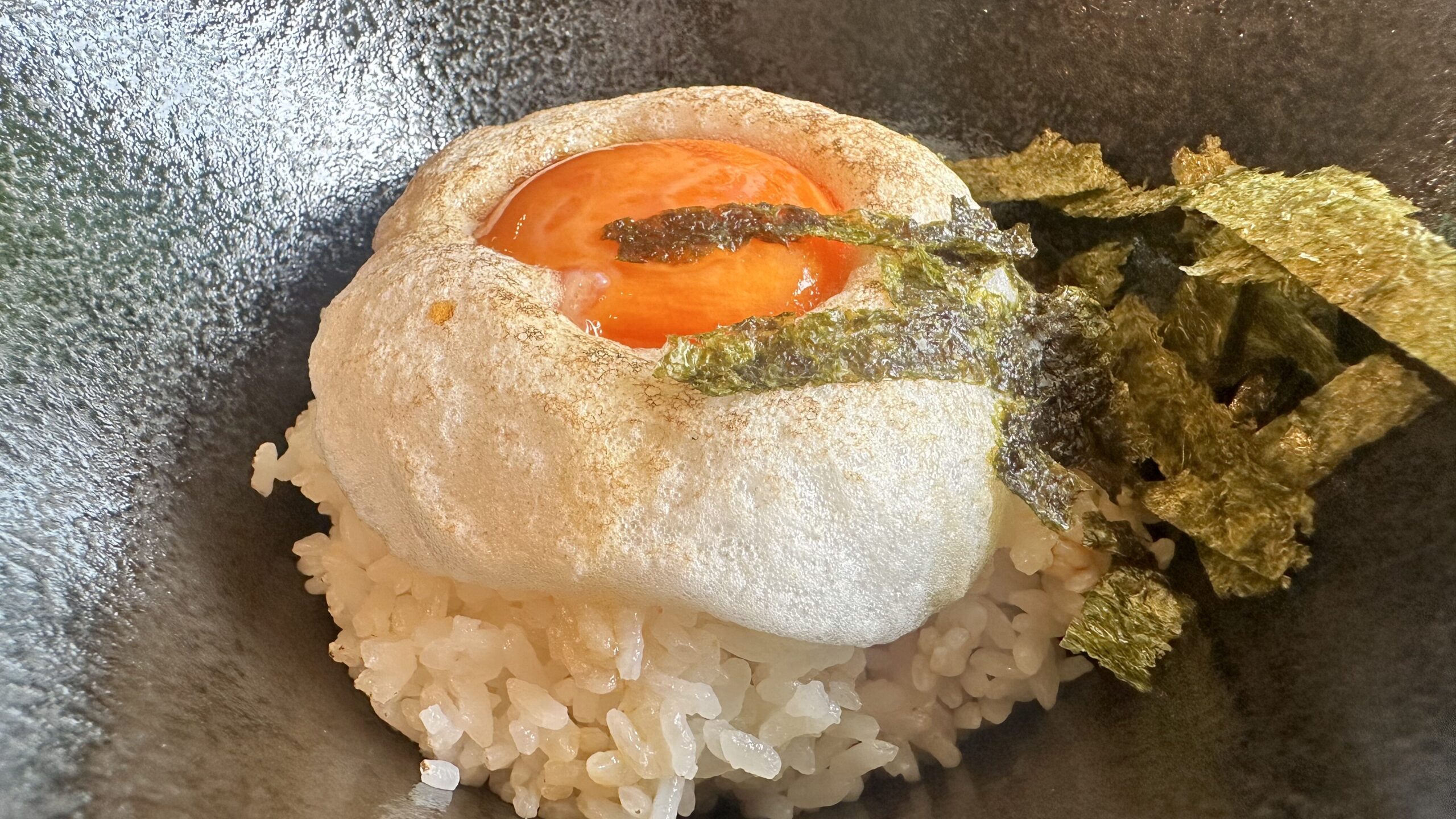 大川荘の朝食会場。