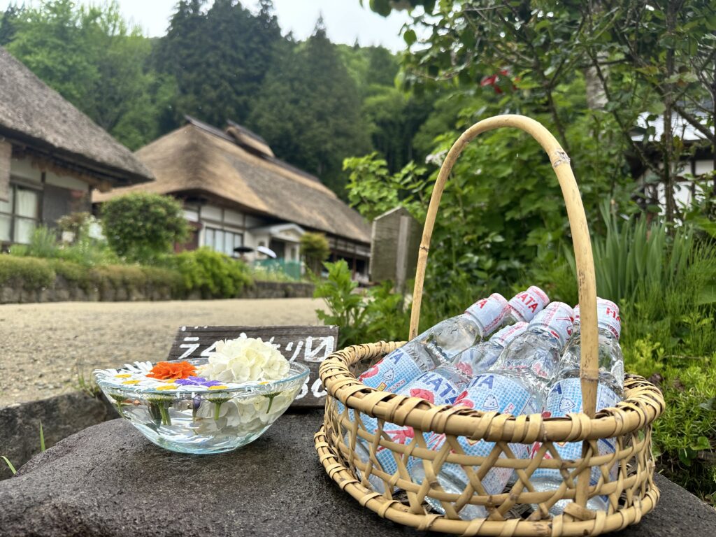福島の有名観光スポットの大内宿。