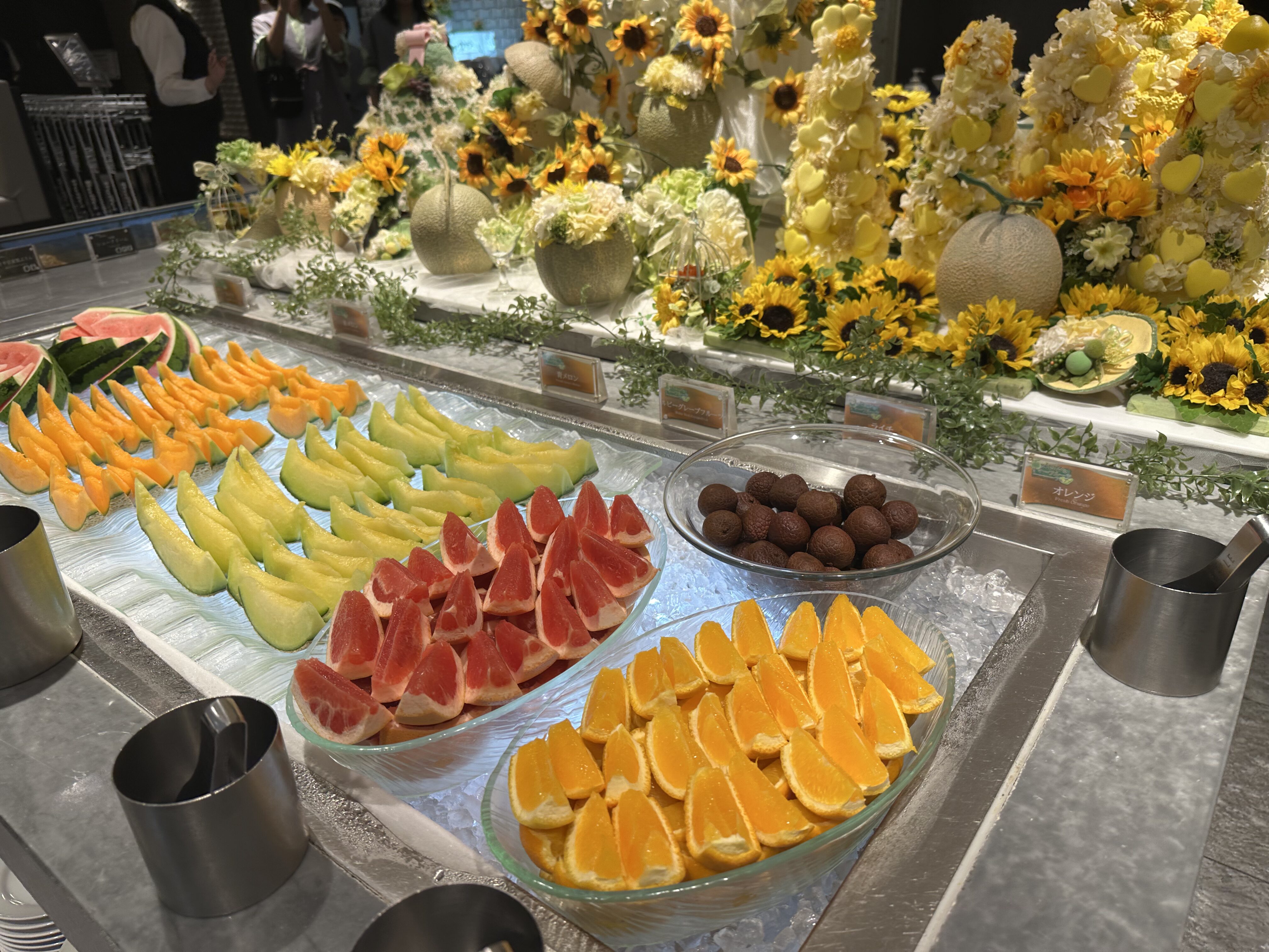 あさやホテル夕食ビュッフェ