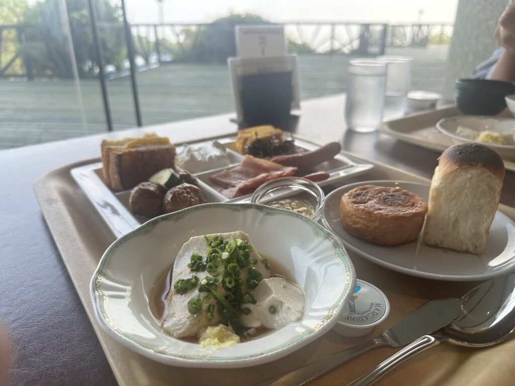 オリビアン小豆島の朝食ビュッフェ