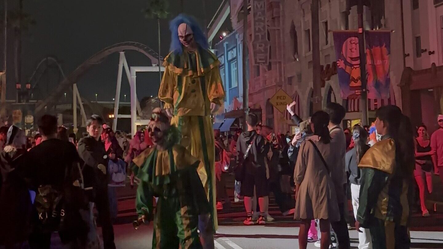 ハロウィン中のUSJ。