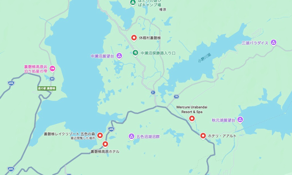 磐梯高原・裏磐梯温泉