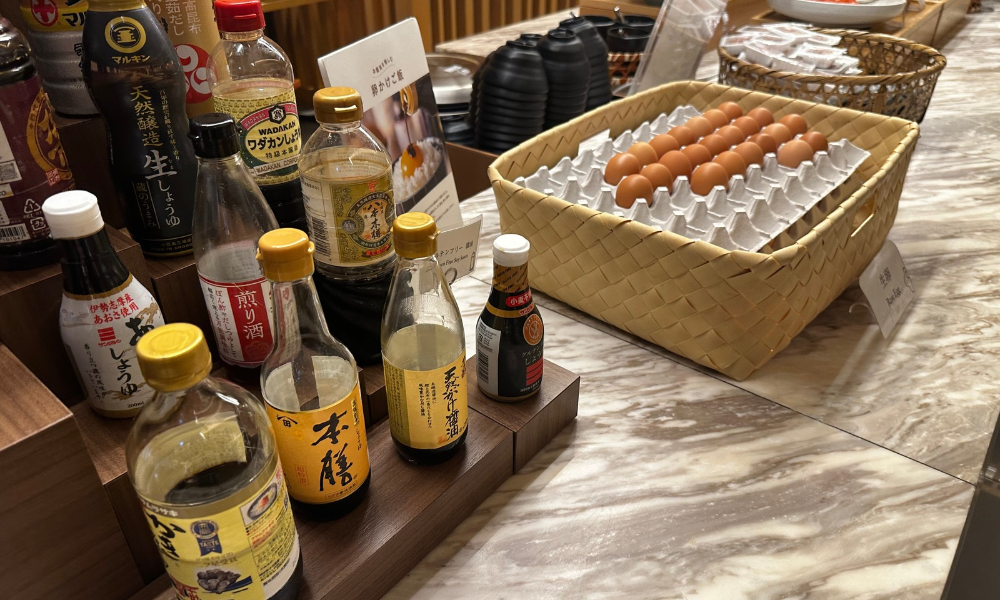 ザ シンギュラリ ホテルの和洋食が楽しめる朝食バイキング
